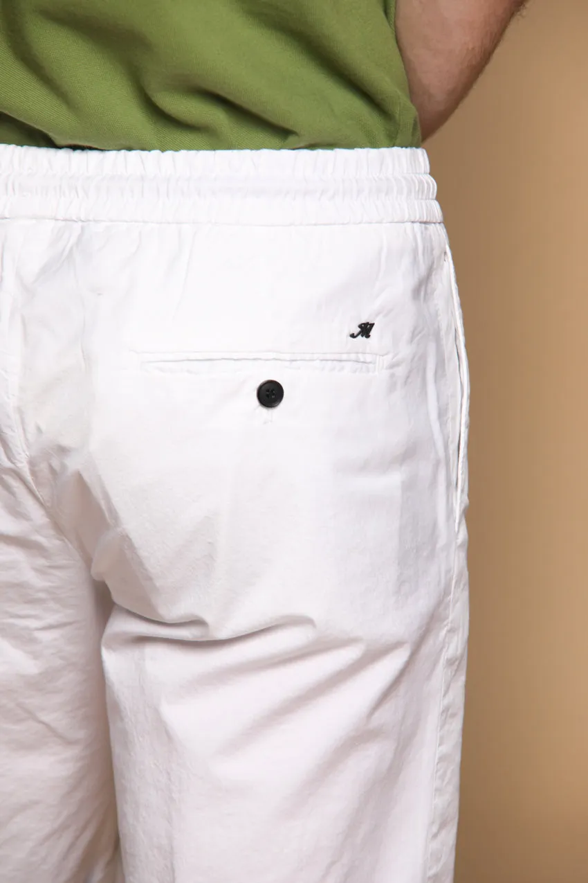 New York Sack men's chino jogger bermuda shorts in Pima Cotton Regular fit