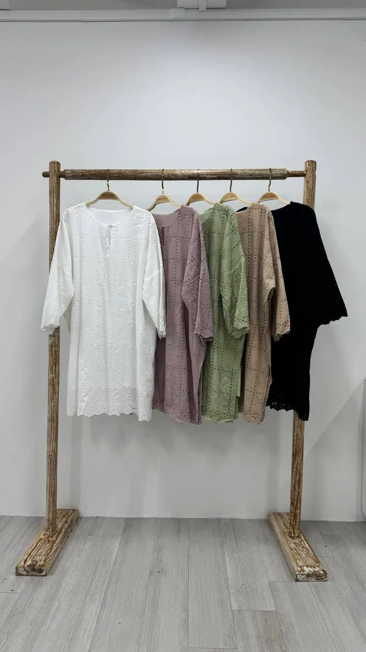 Nia Eyelet Tunic