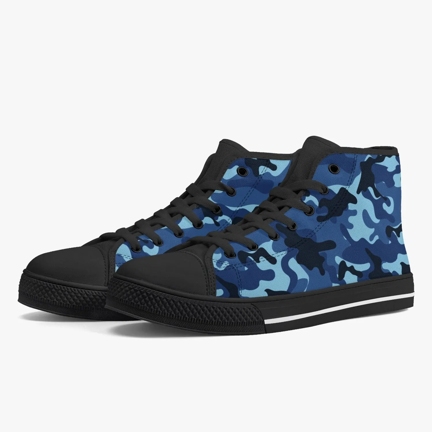 niche era  Men's Classic High-Top Canvas Shoes