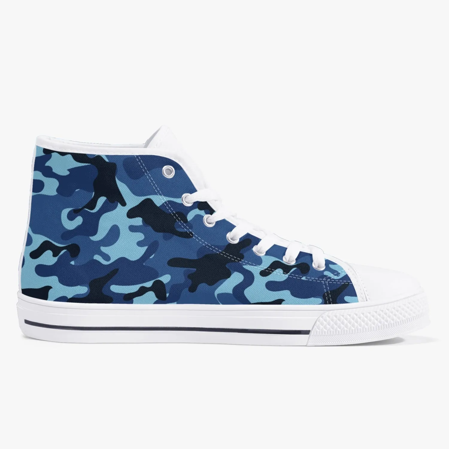 niche era  Men's Classic High-Top Canvas Shoes