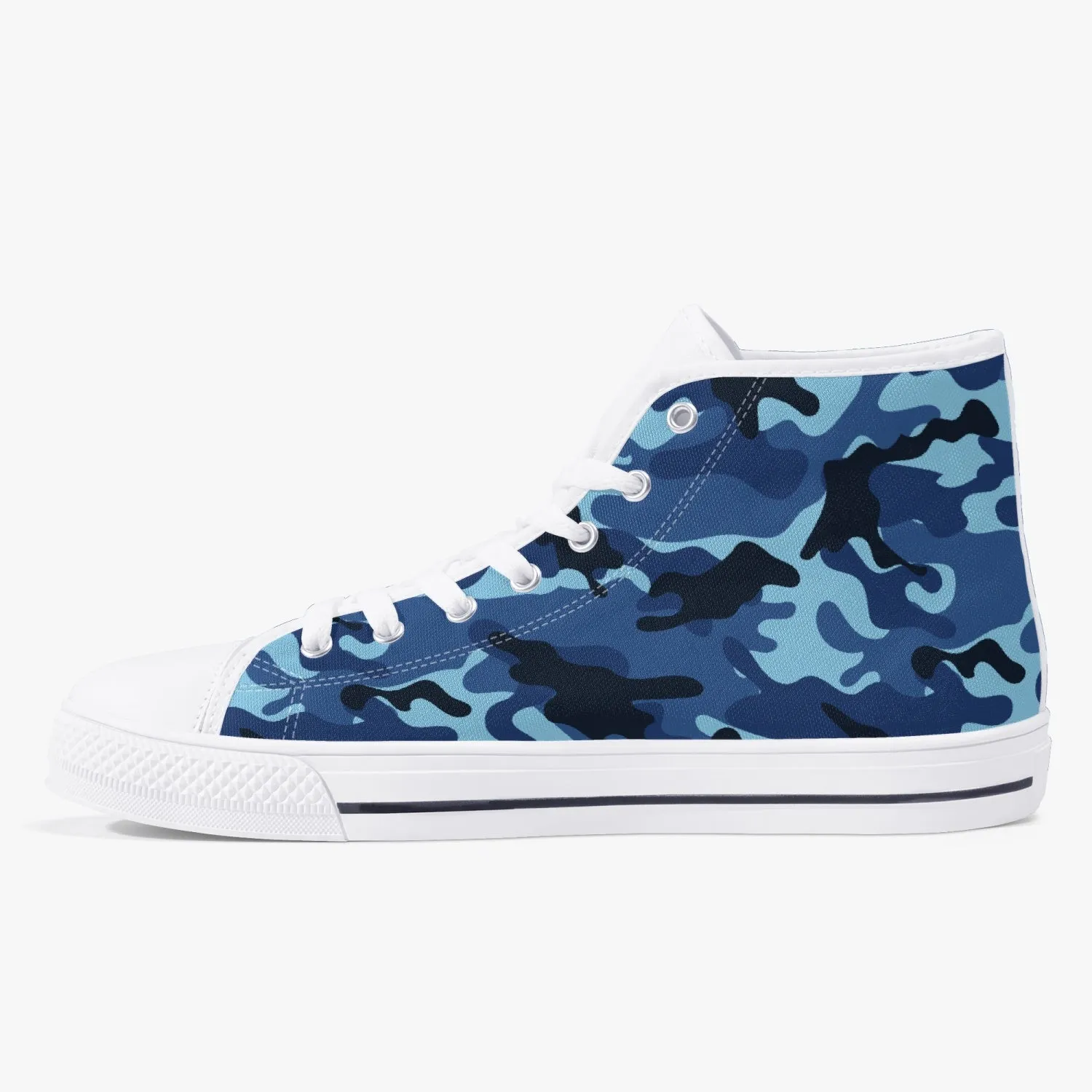 niche era  Men's Classic High-Top Canvas Shoes