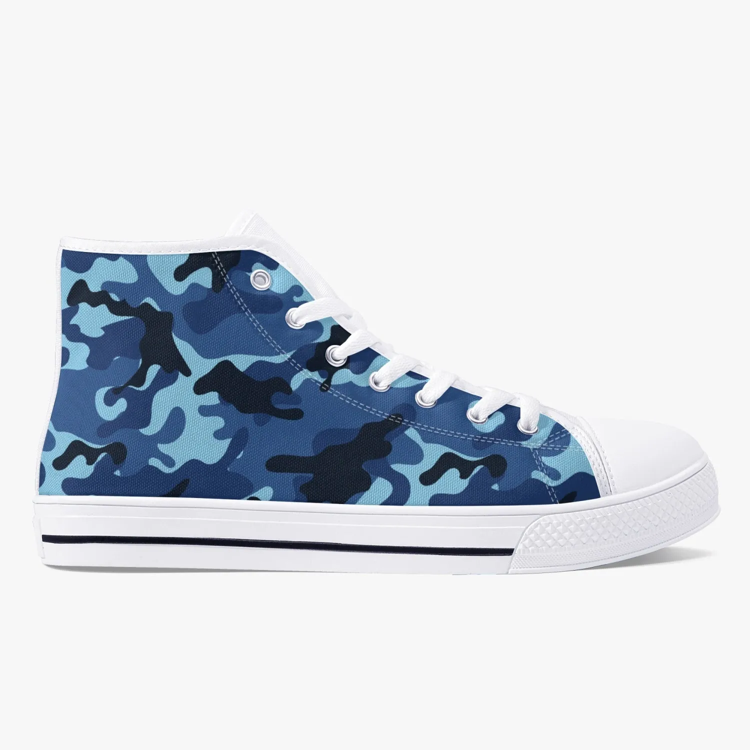 niche era  Men's Classic High-Top Canvas Shoes