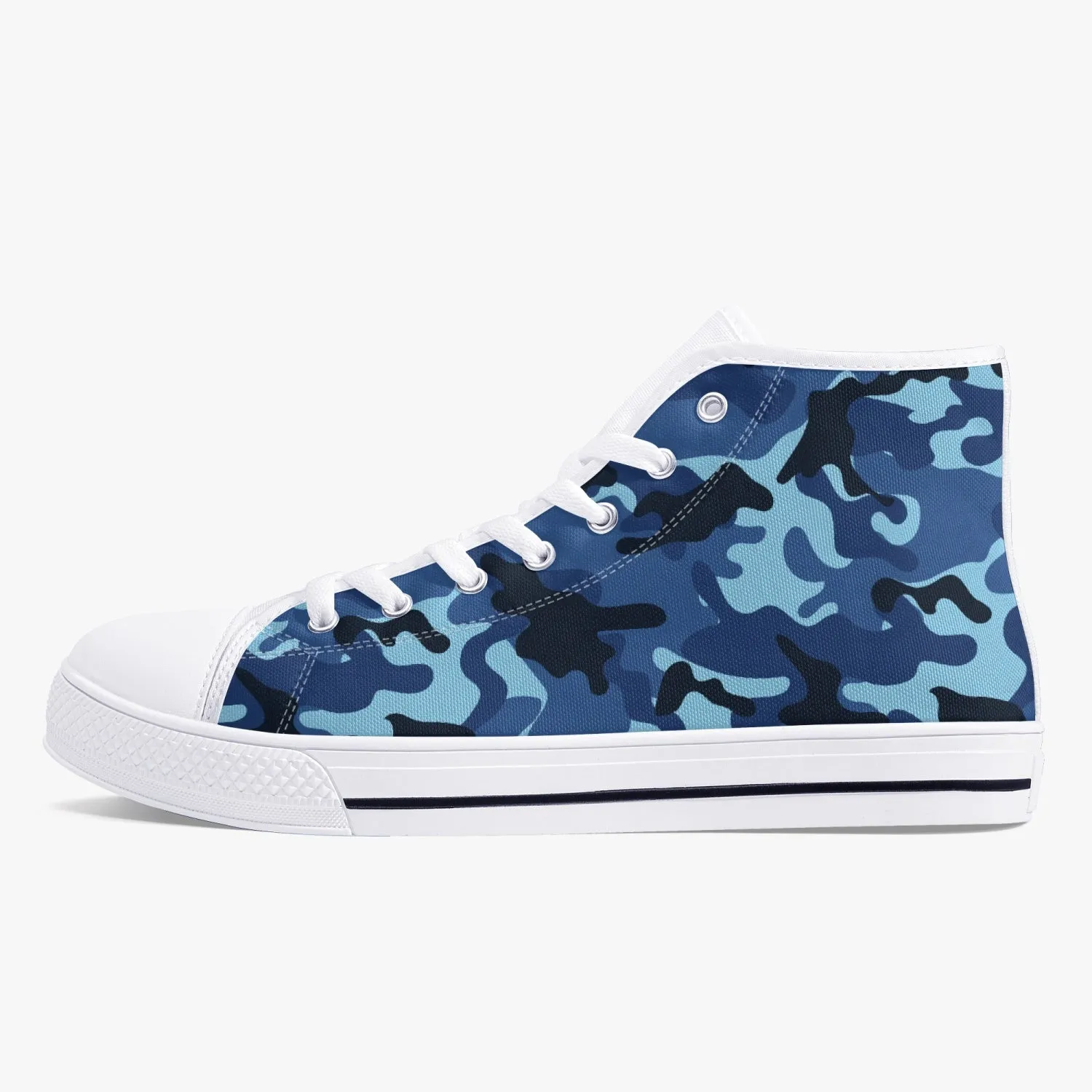 niche era  Men's Classic High-Top Canvas Shoes