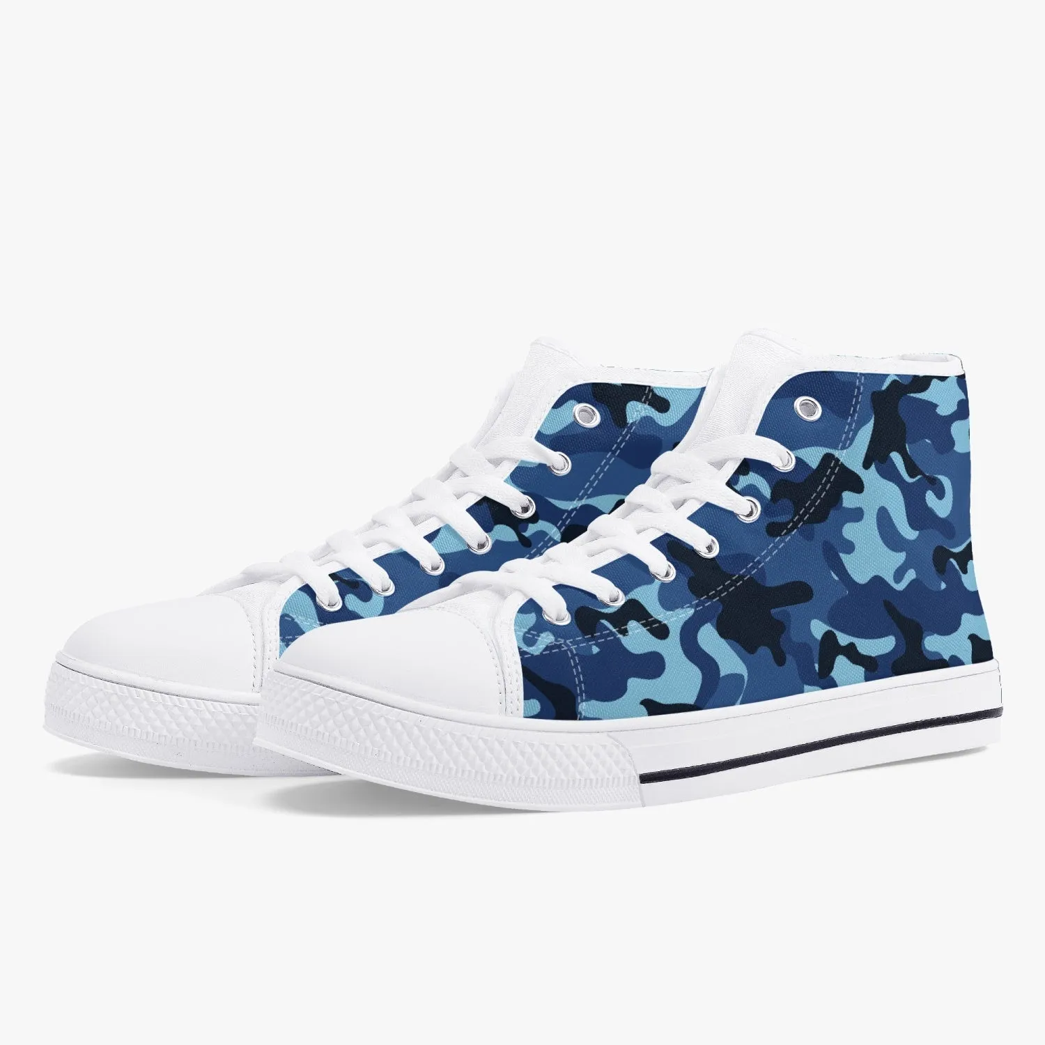 niche era  Men's Classic High-Top Canvas Shoes