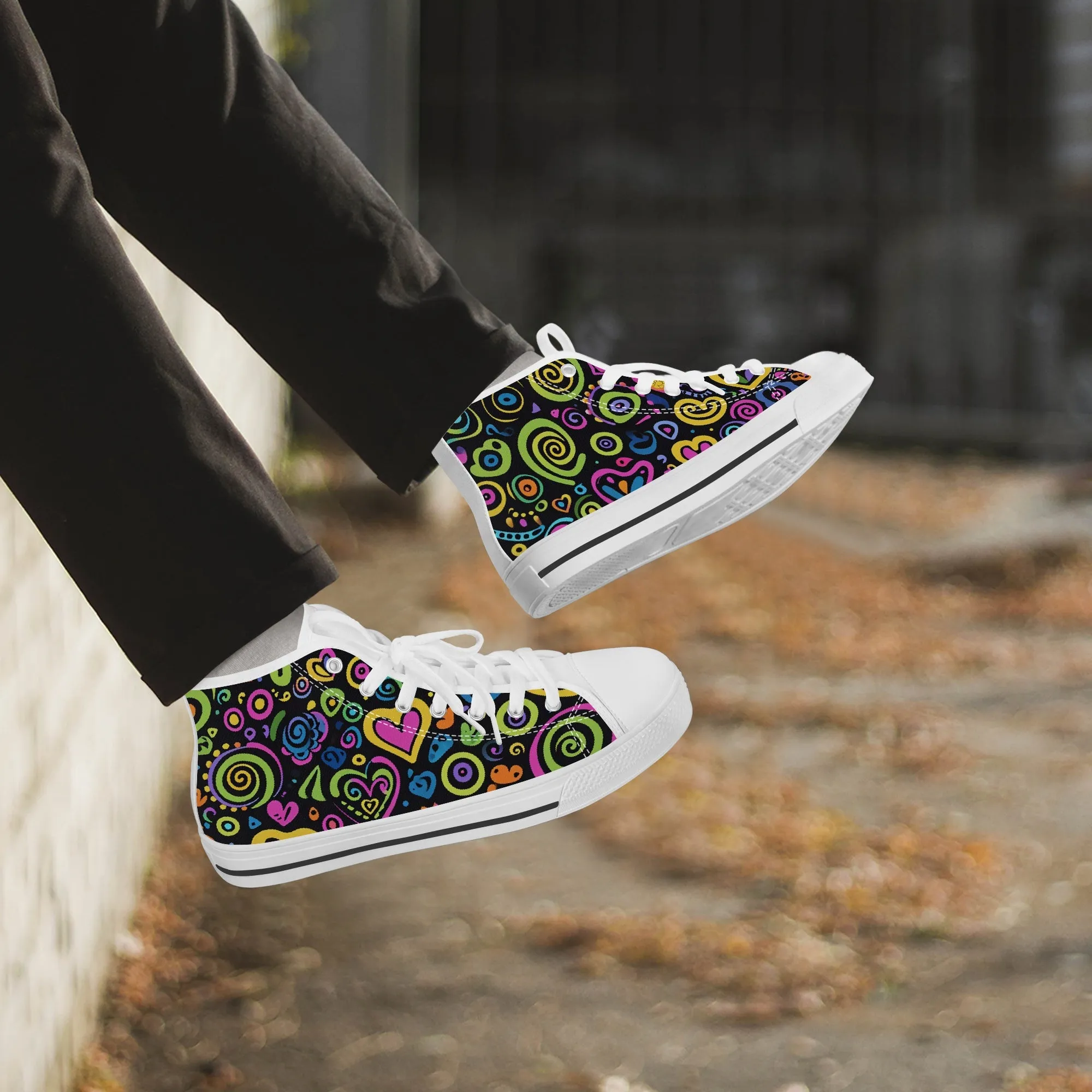 niche era Women's Classic High-Top Canvas Shoes