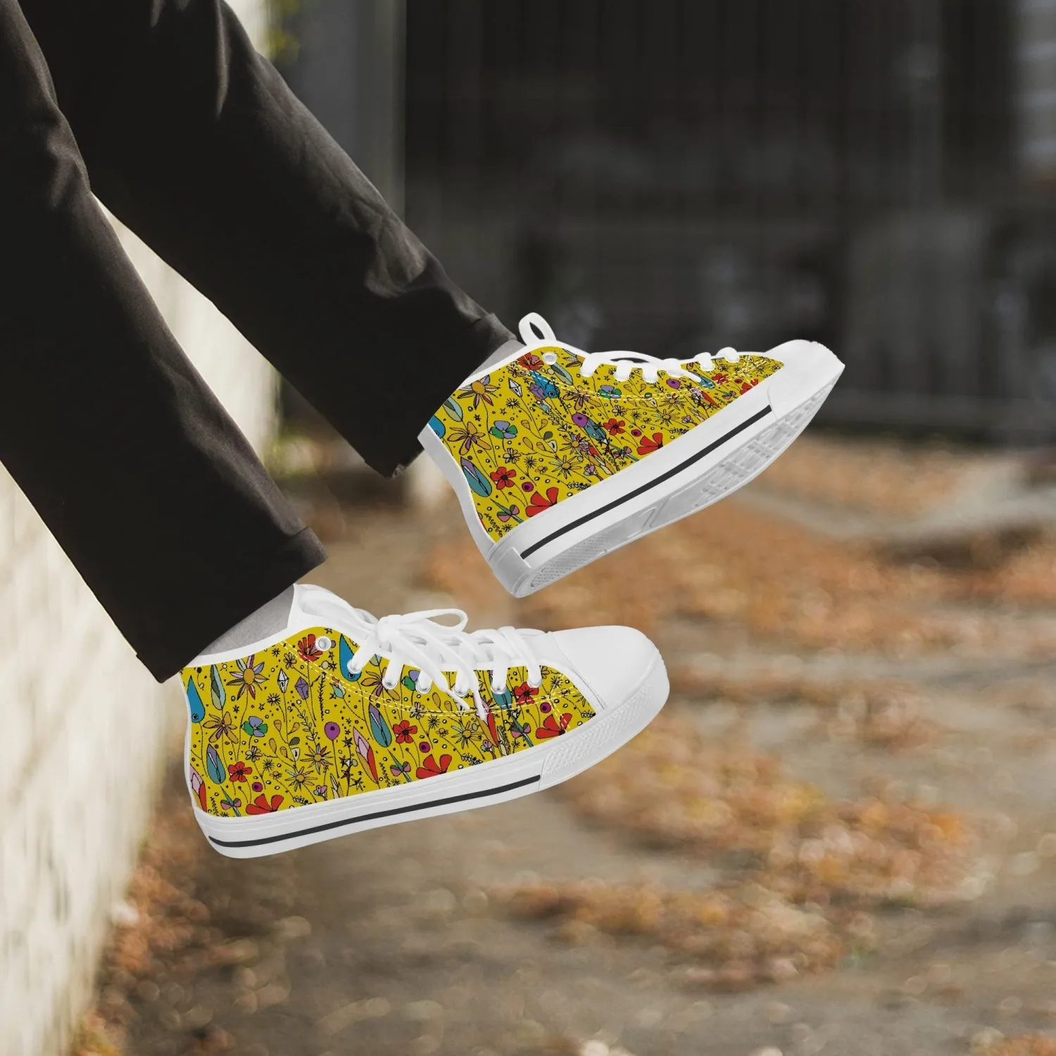 niche era Women's Classic High-Top Canvas Shoes