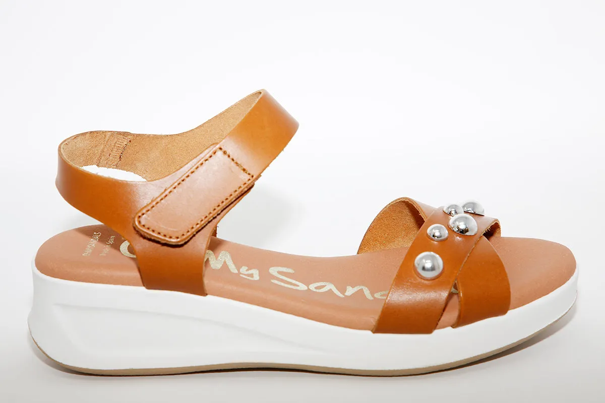 OH MY SANDALS - 4677 TAN COMBO