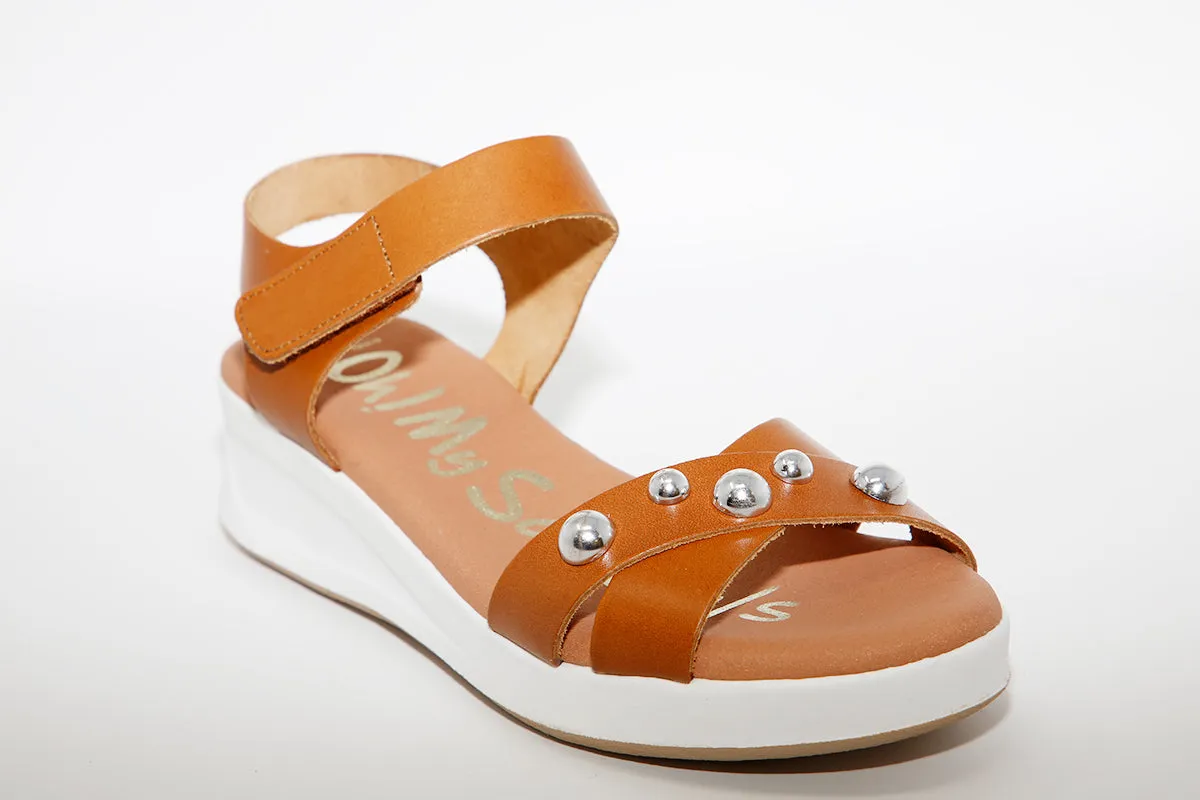 OH MY SANDALS - 4677 TAN COMBO