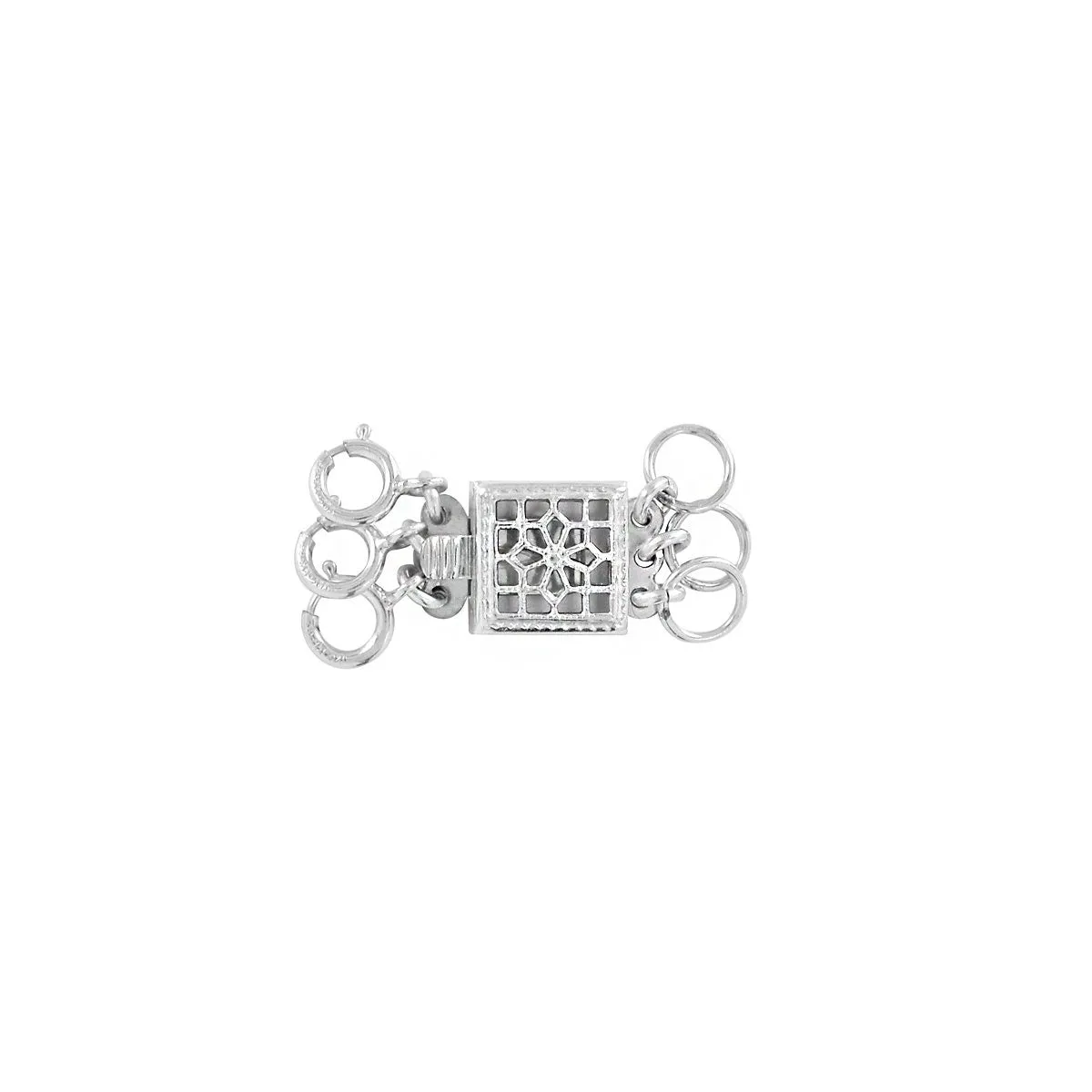 Ornate Square No Tangle Clasp