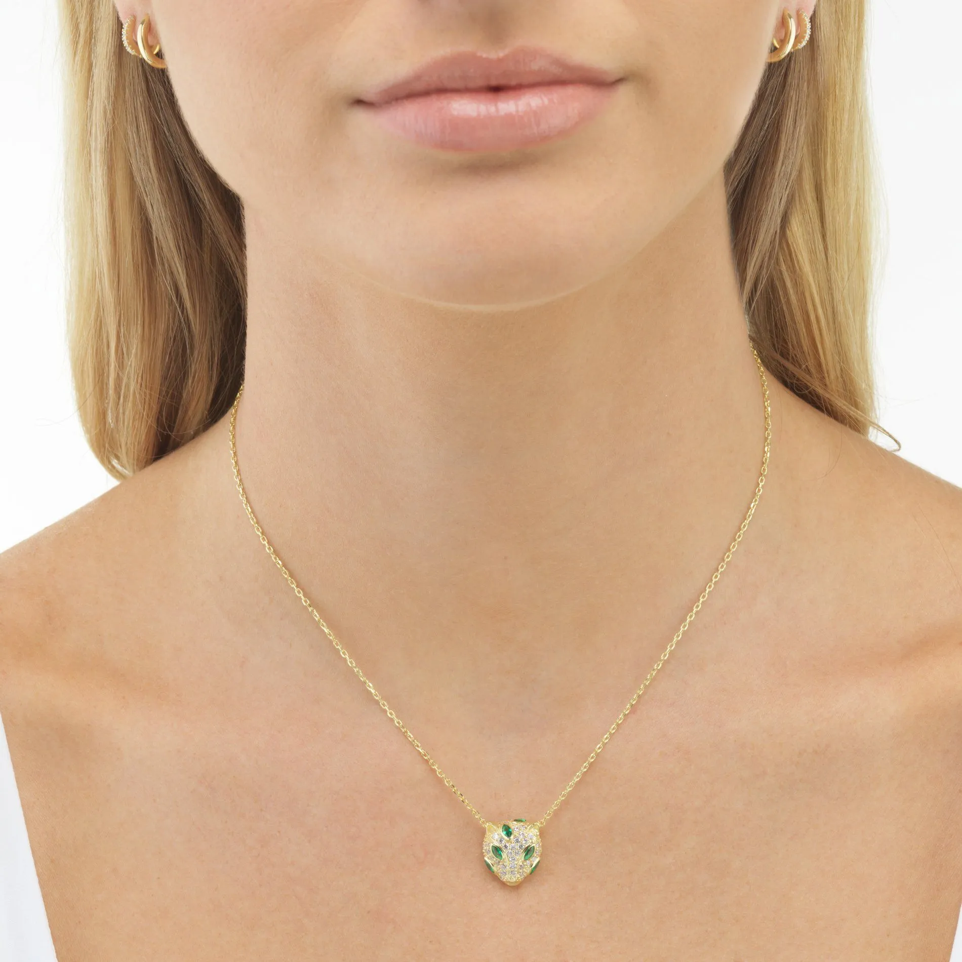 Panther Stone Necklace