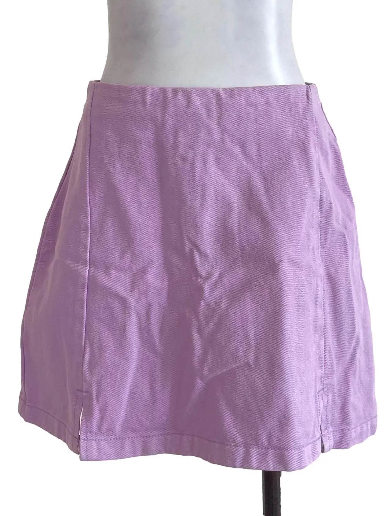 Pastel Purple A-Line Skirt