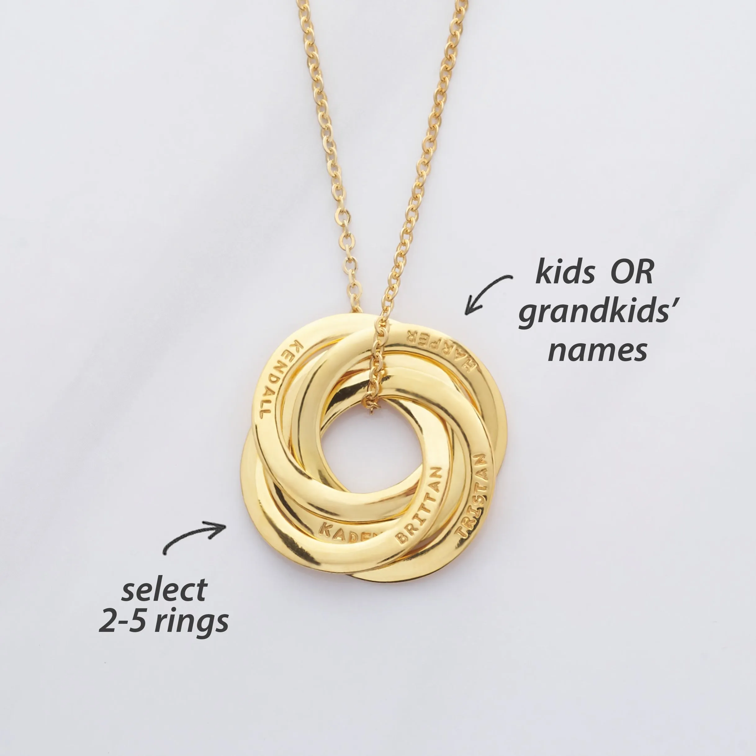personalised childrens silver necklaces