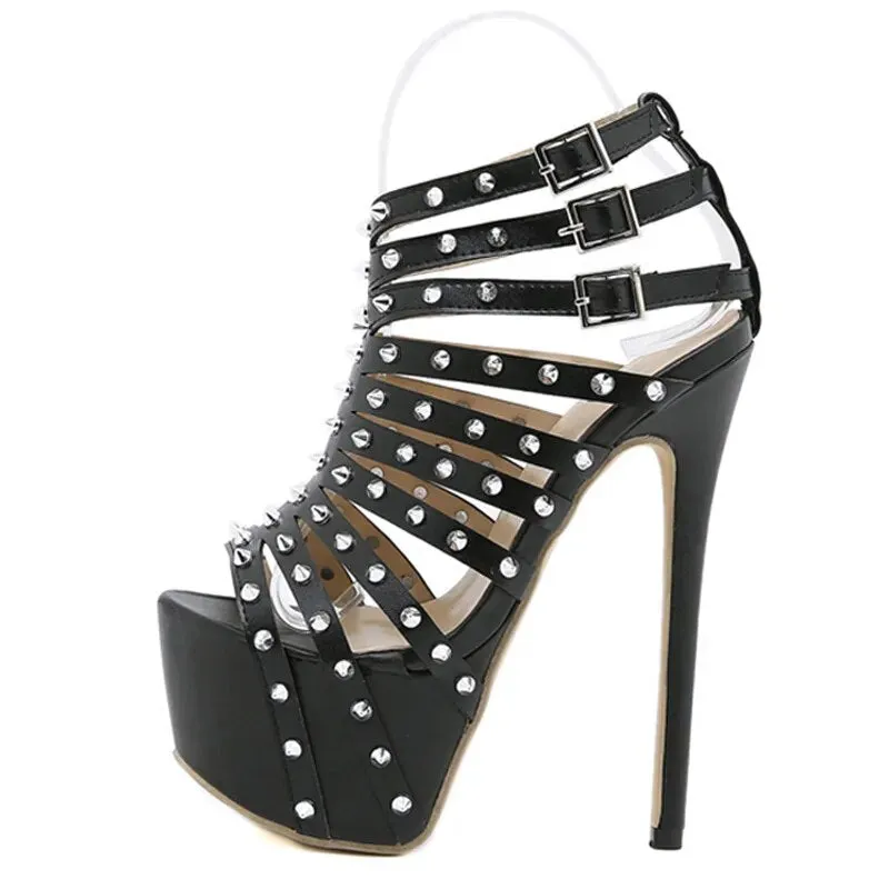 Platform High Heels Sandals Women Sexy Peep Toe Pumps