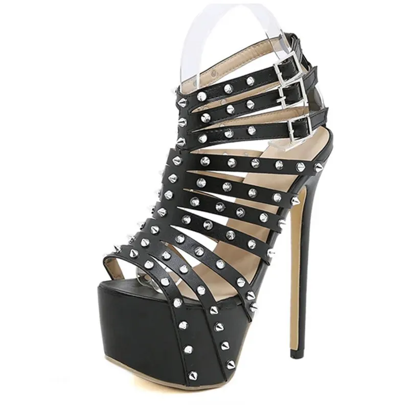 Platform High Heels Sandals Women Sexy Peep Toe Pumps