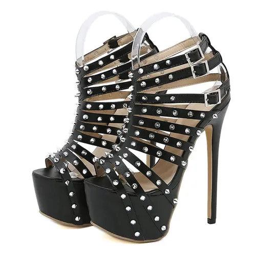 Platform High Heels Sandals Women Sexy Peep Toe Pumps