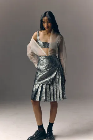 Pleated Koin Skirt