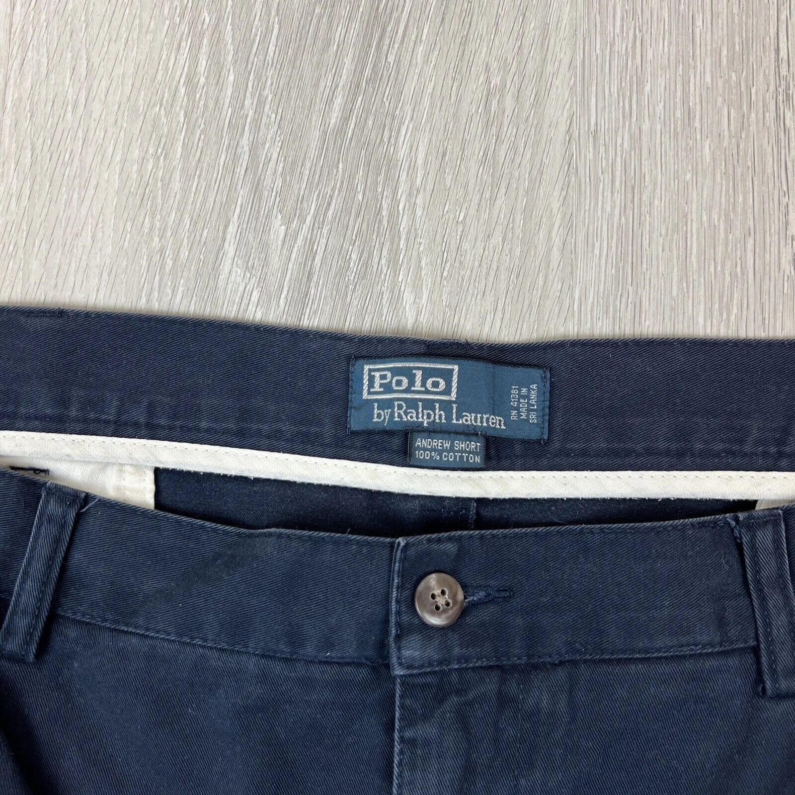 Polo Ralph Lauren Men’s Navy Blue Andrew Shorts Size 42 (2 Pairs)