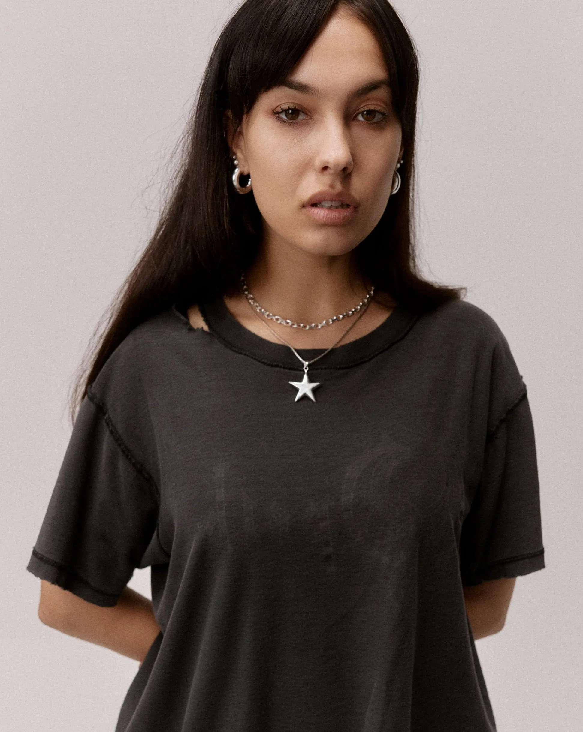 Puff Star Pendant Necklace
