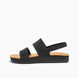 Reef Women's Water Vista Sandals - Black/Tan