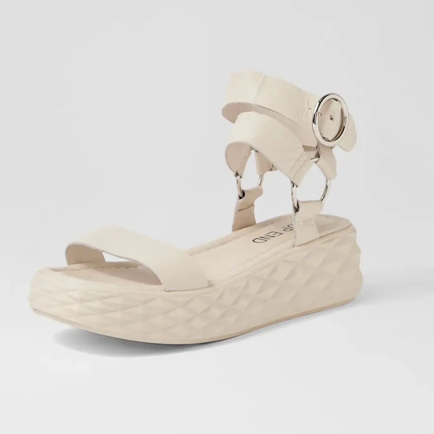 Rezso Sandal - Milk Leather - TE11