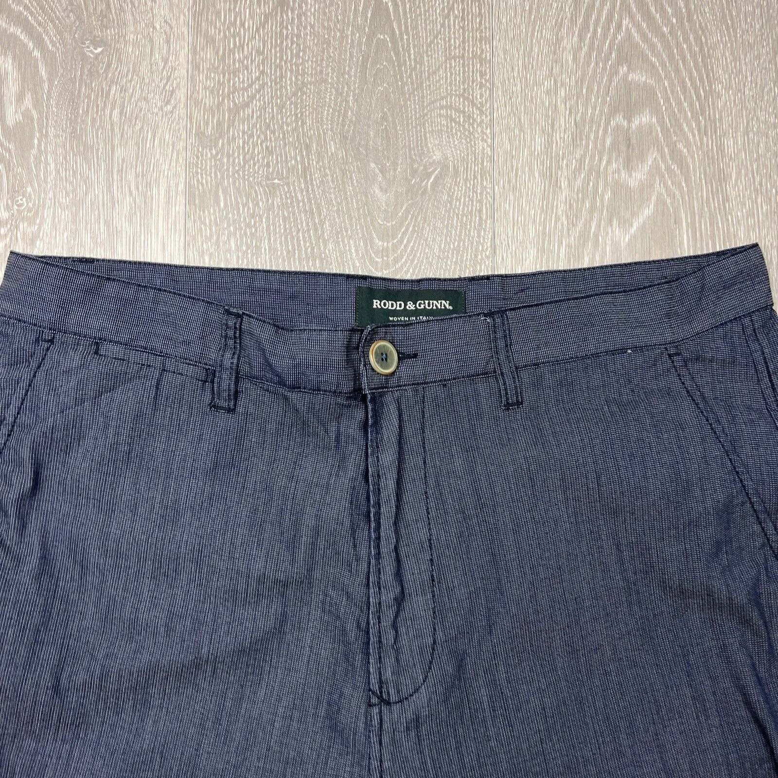 Rodd & Gunn Mens Dark Navy Chino Shorts Size 36