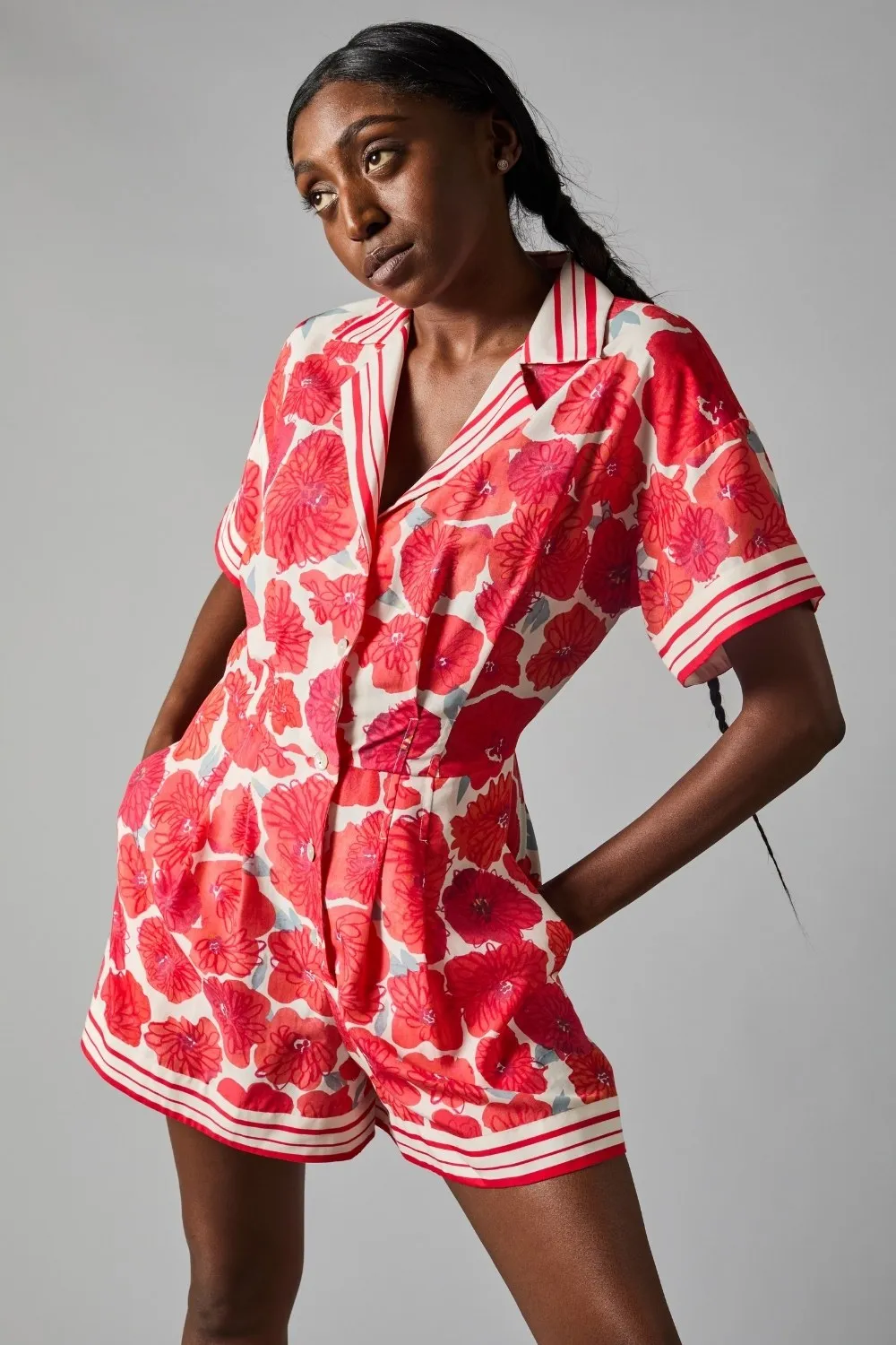 Shirtwaist Romper