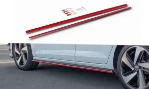 SIDE SKIRTS DIFFUSERS VW POLO MK6 GTI