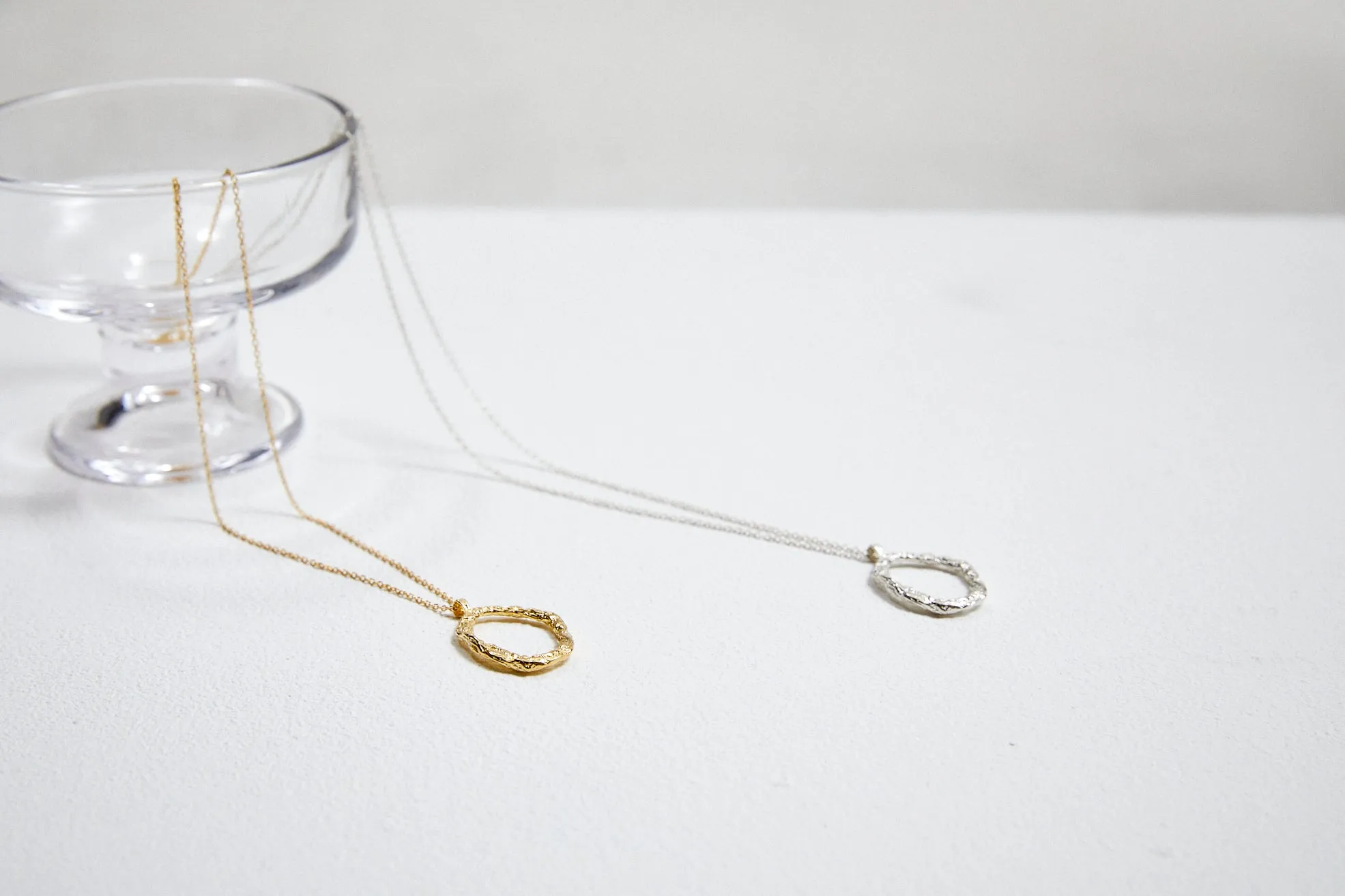 [Silver 925] Ellie's Chunky Double Layer Necklaces