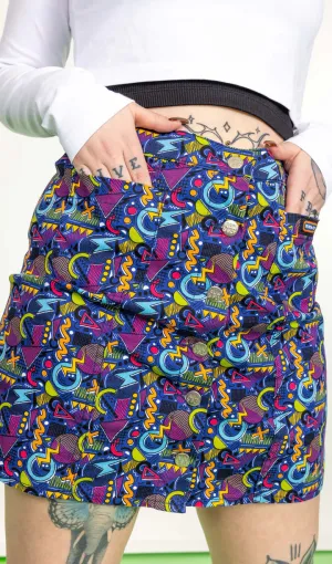 SIZE 20* 90's Arcade A Line Skirt