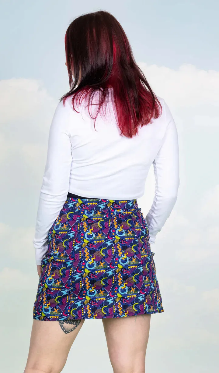 SIZE 20* 90's Arcade A Line Skirt