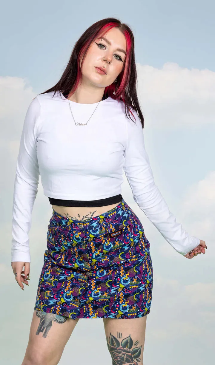 SIZE 20* 90's Arcade A Line Skirt