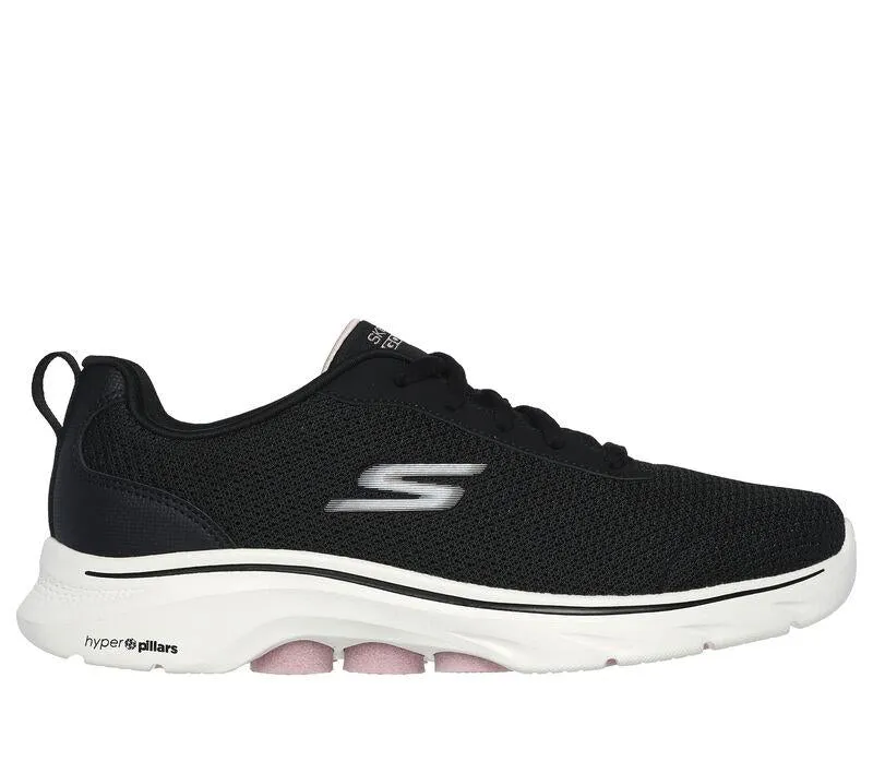 Skechers 125207 Go Walk 7 Clear Path Sneakers für Damen mit weiter Passform