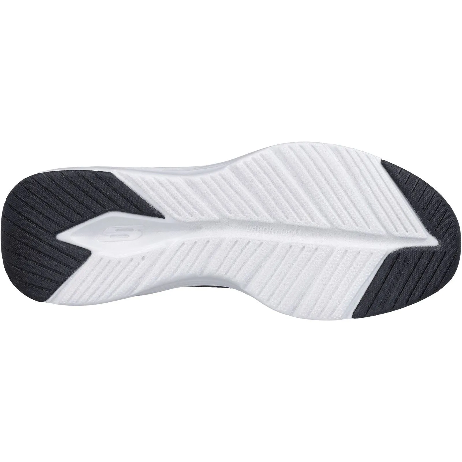 Skechers 232628 Vapor Foam Sneakers für Herren in weiter Passform - Schwarz/Limette