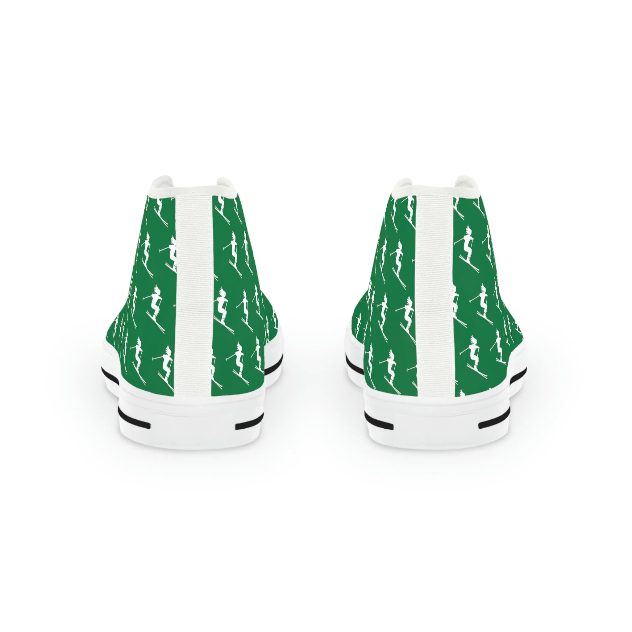 Skiers Green - High Top Sneakers