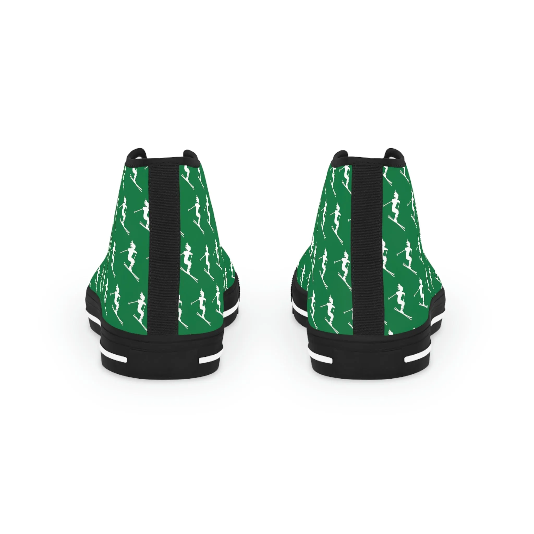 Skiers Green - High Top Sneakers