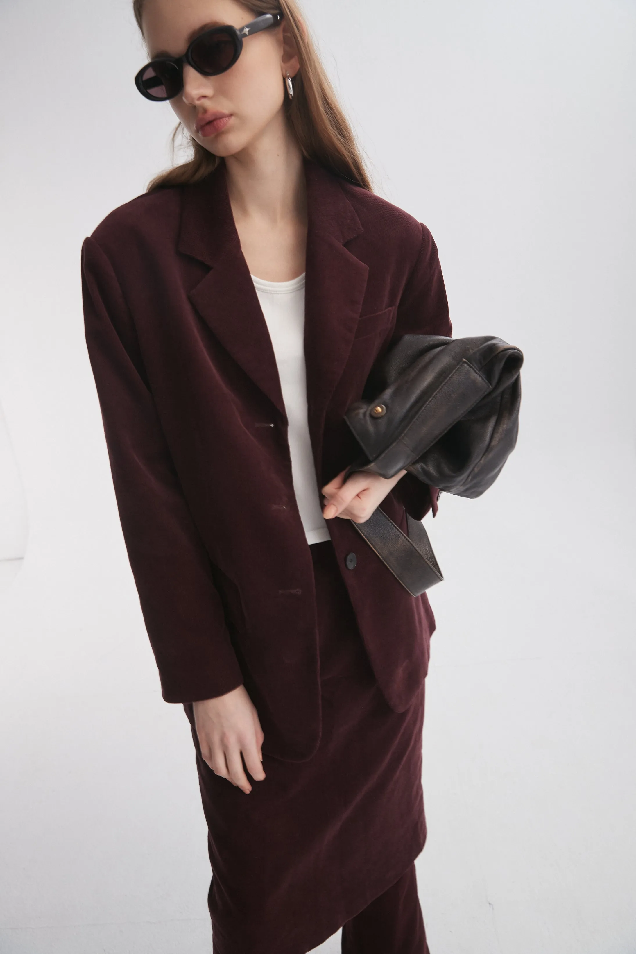 SLO Vintage Constructed Suit – Skirt