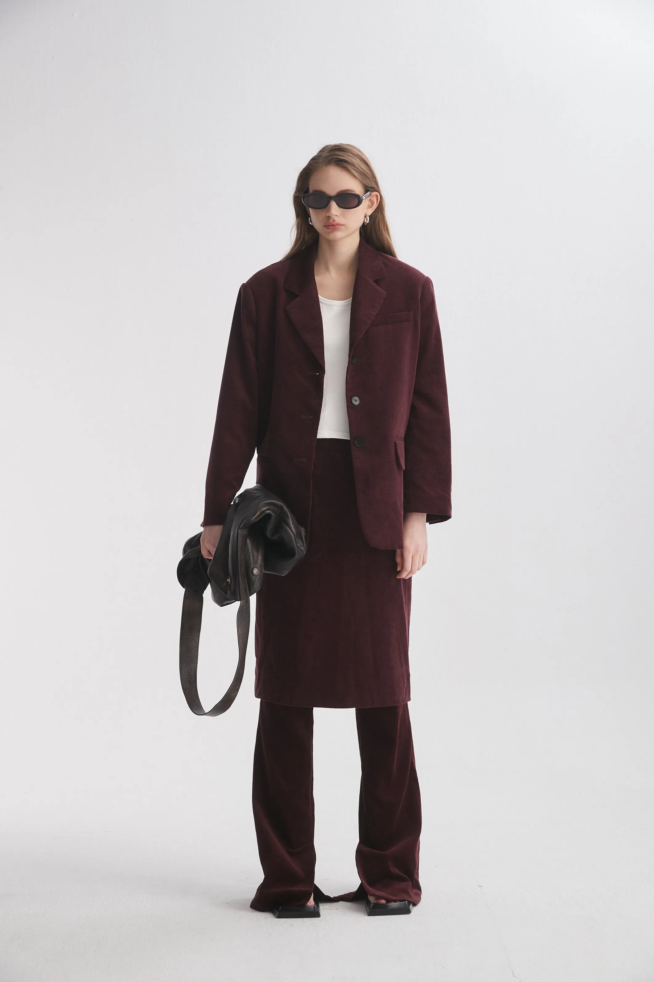 SLO Vintage Constructed Suit – Skirt