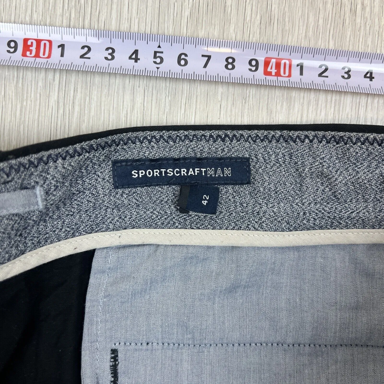Sportscraft Mens Black Chino Shorts Size 42