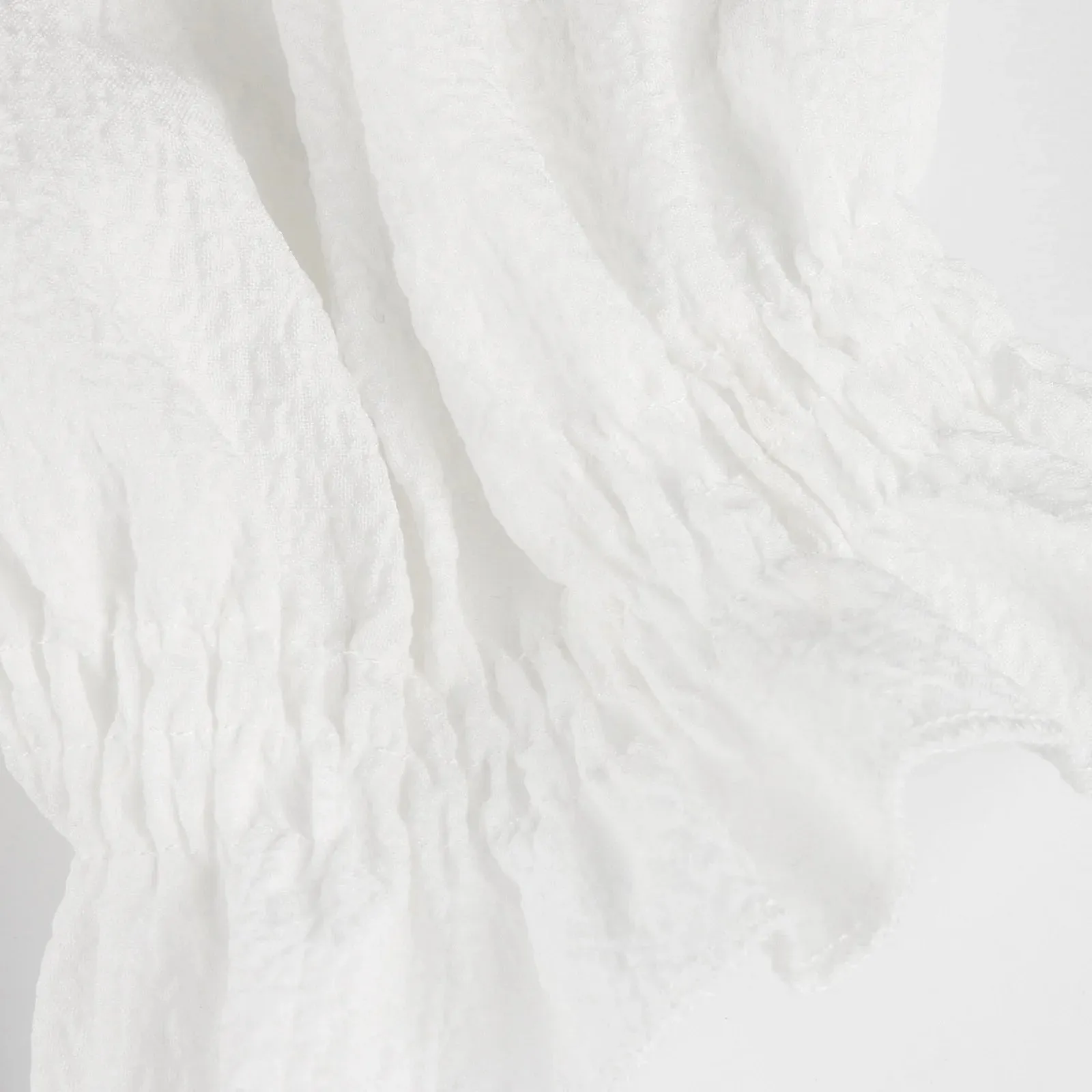 Spring Dresses for Women Short Sleeve 2024 White Mid-Length Pleated Ruffle Solid Shift Pretty Teens Dresses