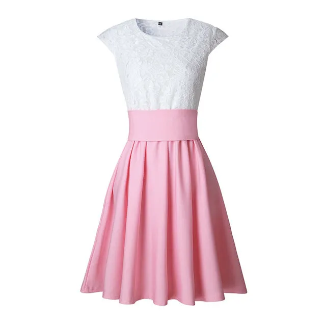 Spring Summer Short Skirts Womens Swing Tutu Skirt Bottoms Pleated Skirts Ladies Basic Solid Color Casual Mini Skater Skirt S-XL