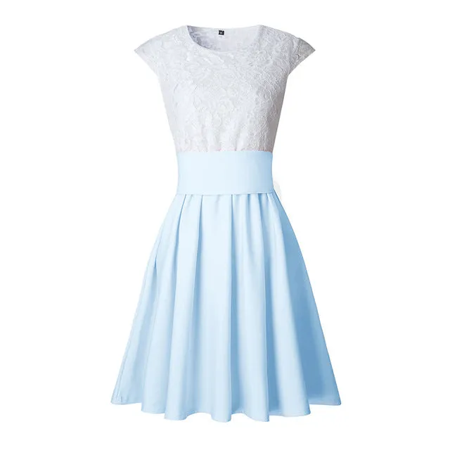 Spring Summer Short Skirts Womens Swing Tutu Skirt Bottoms Pleated Skirts Ladies Basic Solid Color Casual Mini Skater Skirt S-XL