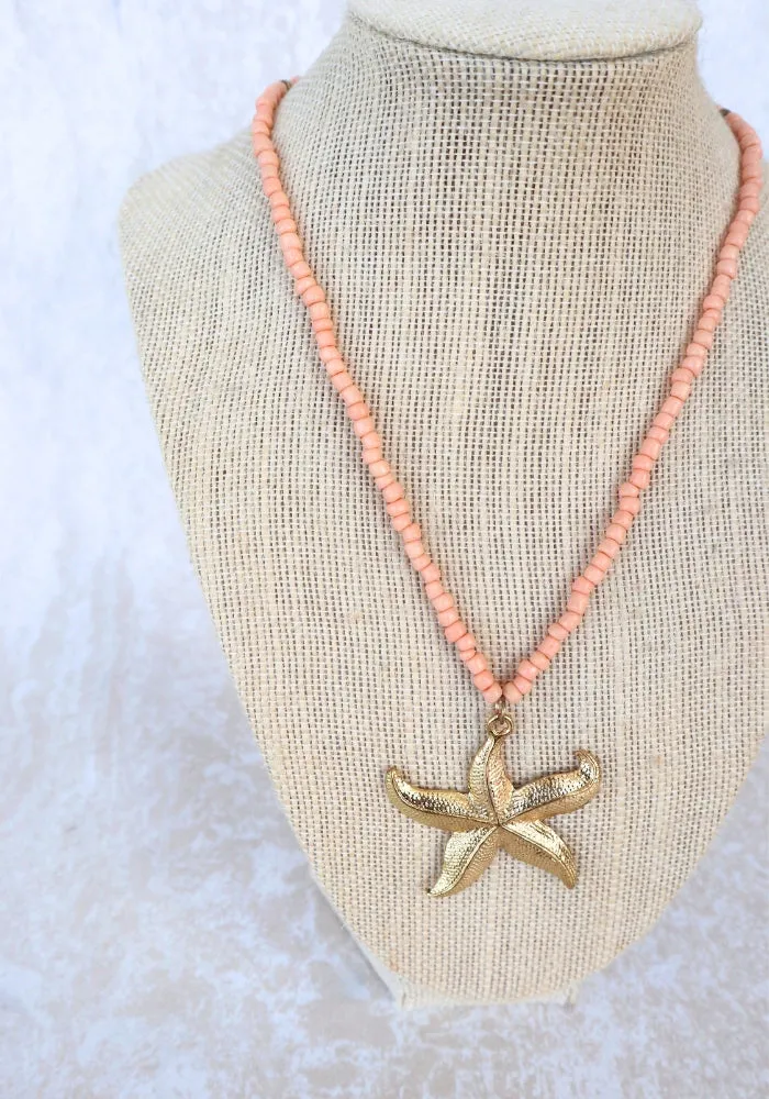 Starfish Statement Necklace