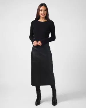 Stella   Gemma Josie Skirt - Black Croc