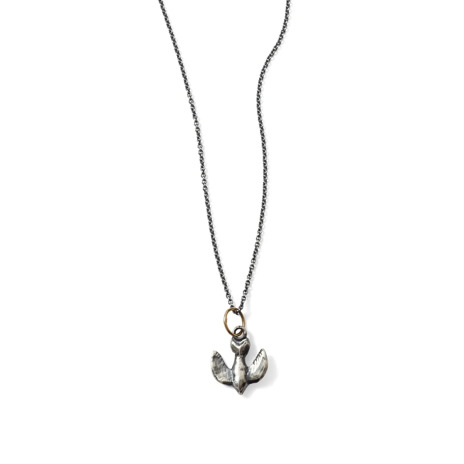 STERLING SILVER SMALL CABLE NECKLACE