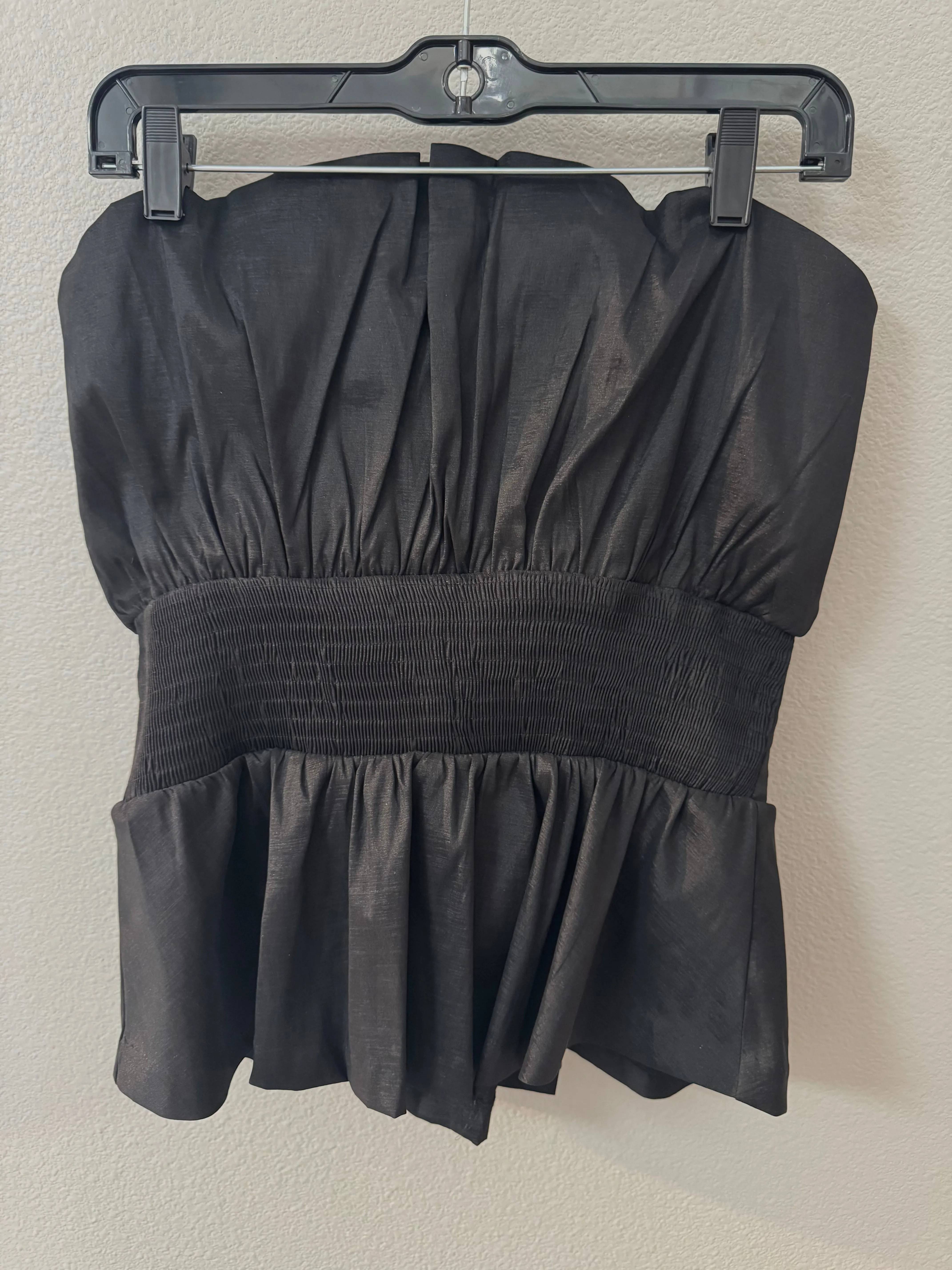 Strapless Ruffle Top