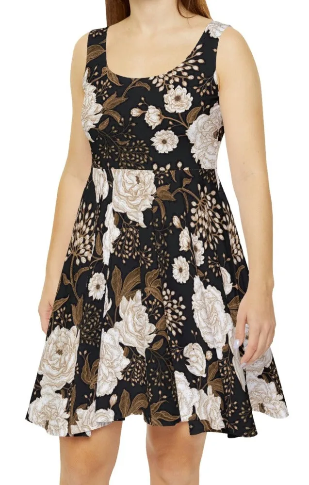 Sweet Florals Skater Dress