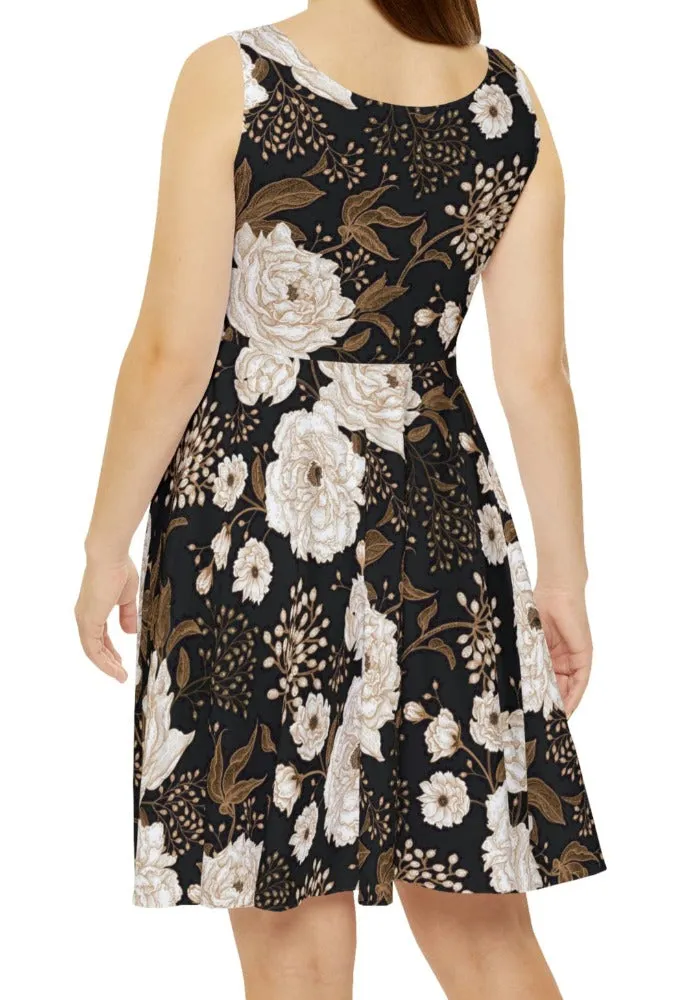 Sweet Florals Skater Dress