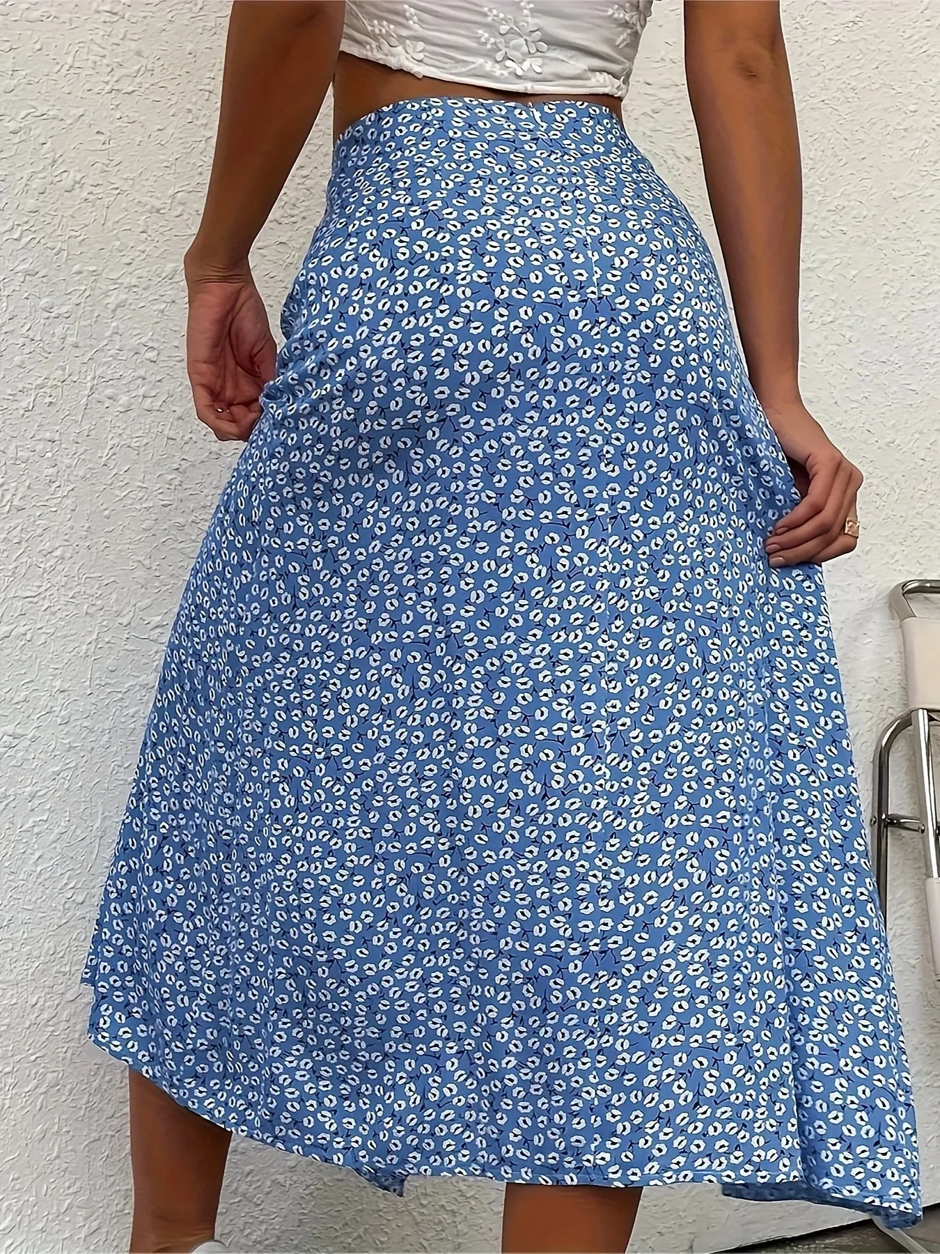TANIA | Floral Printed Skirt