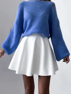 Temperamental All-match A- Line Skirt