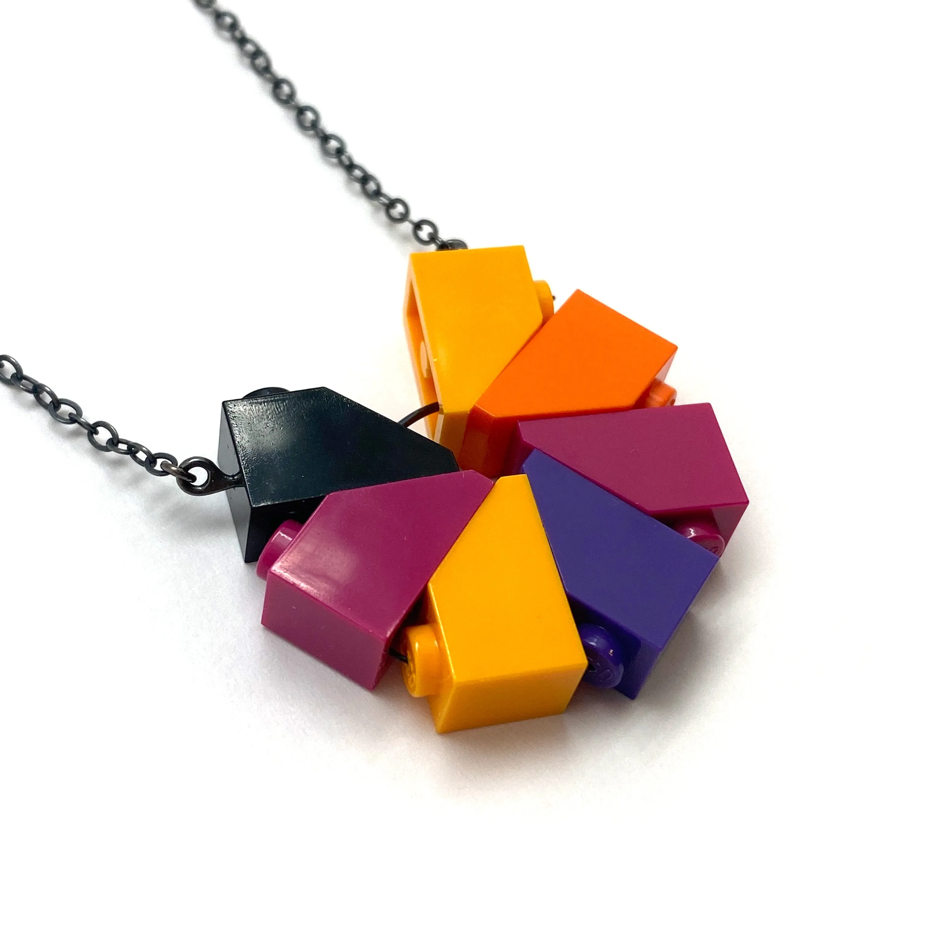 Tropic Nights Mini Pinwheel Necklace